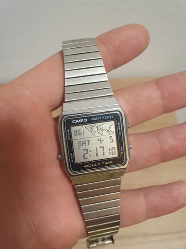 Casio 643 a300u world - a300u, lcd