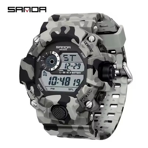 Sanda herren uhr digital 52mm - sanda,
