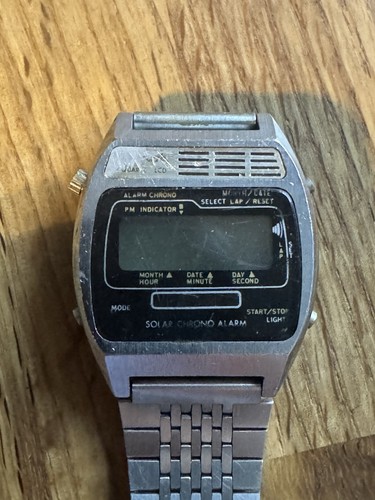 Hong kong solar chrono alarm - solar,