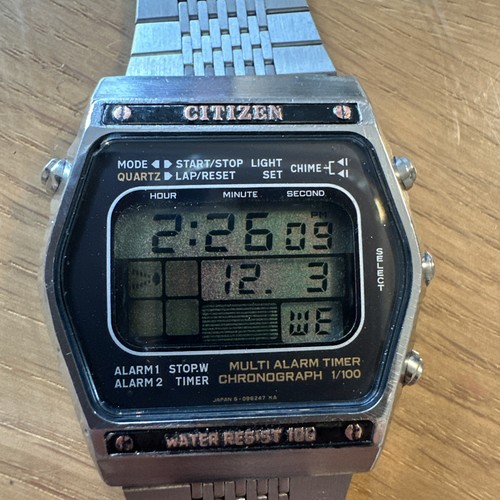 Vintage citizen 1980 digital - vintage,