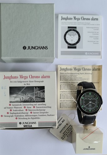 Junghans funkuhr mega chrono - funkuhr,