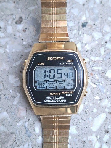 Vintage microsonic digitaluhr - microsonic,