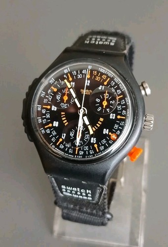 Herrenuhr swatch chrono - chrono, alarm