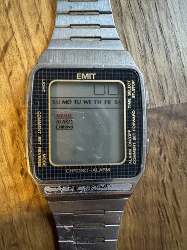 Vintage emit lcd - , quartz
