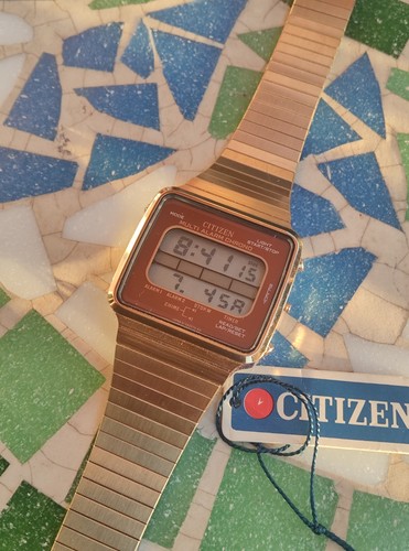 Vintage lcd digitaluhr - vintage,