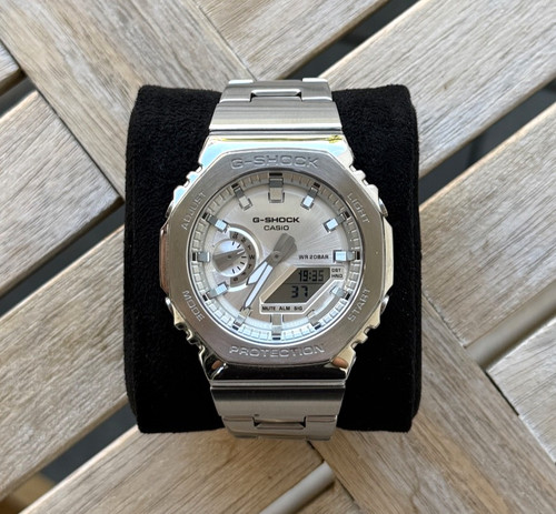 Casio shock herrenuhr silber - casio,