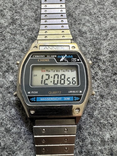 Annex chrono alarm lcd uhr - chrono,