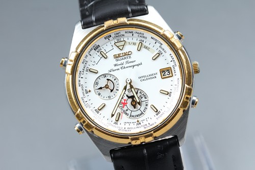 Near mint vintage seiko world - vintage,