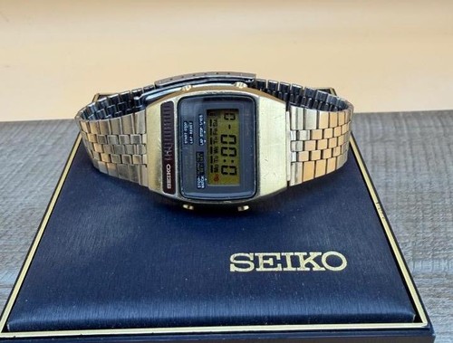 Vintage seiko a159 5009 - a159-5009-g,, lcd