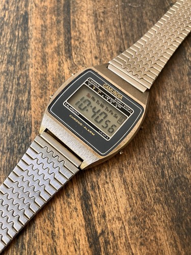 Vintage lcd armbanduhr - vintage,